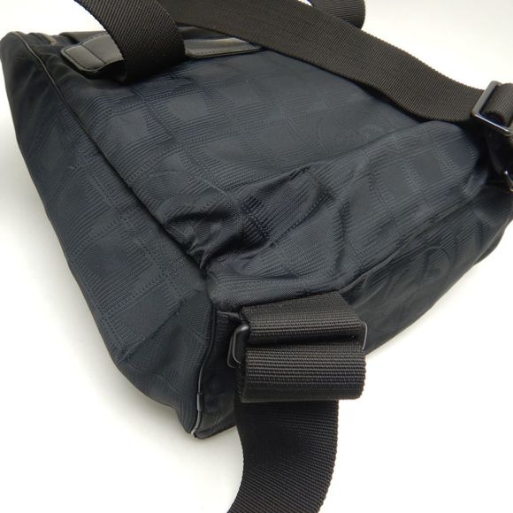 CHANEL A15958 Rucksack New Travel 2WAY Nylon Black 251381 - Picture 6 of 10